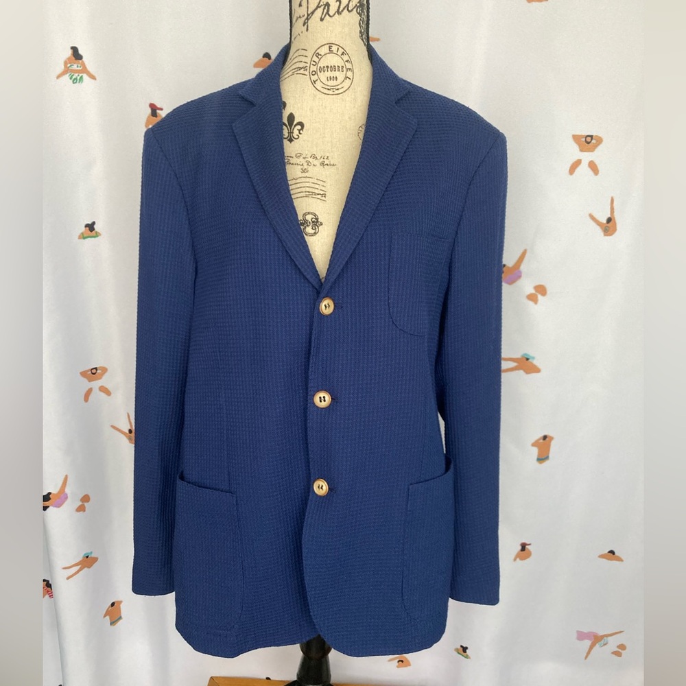 Blue Montezemolo blazer, Large